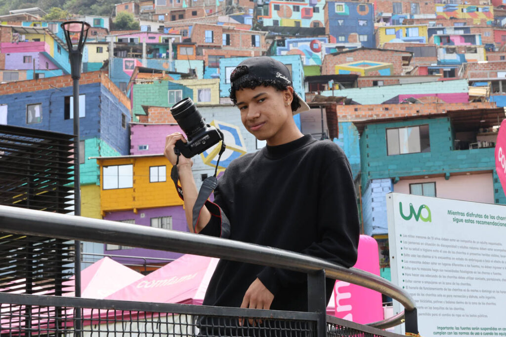 Imagen de joven fotógrafo