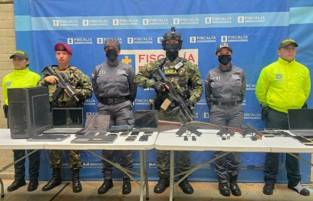 Imagen captura policía porte de armas y trata de personas (1)