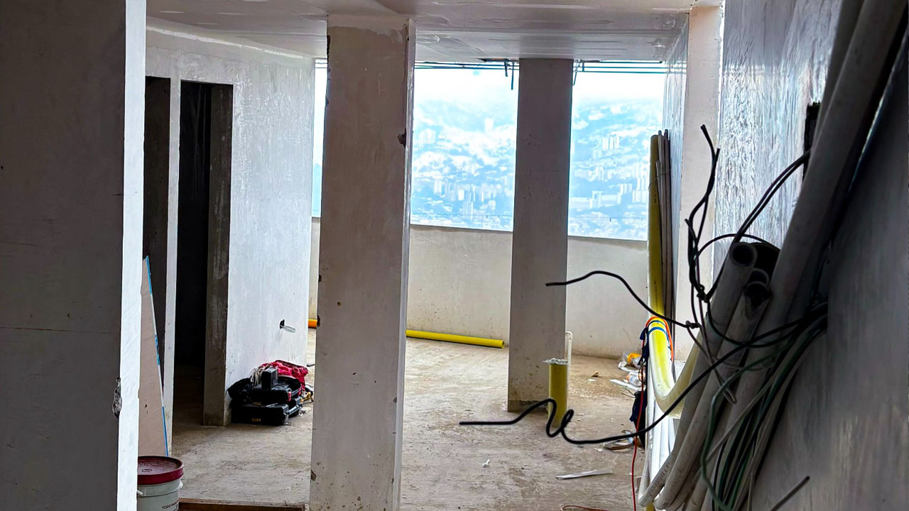 Imagen construcción irregular de casas en el nororiente de Medellín (5)