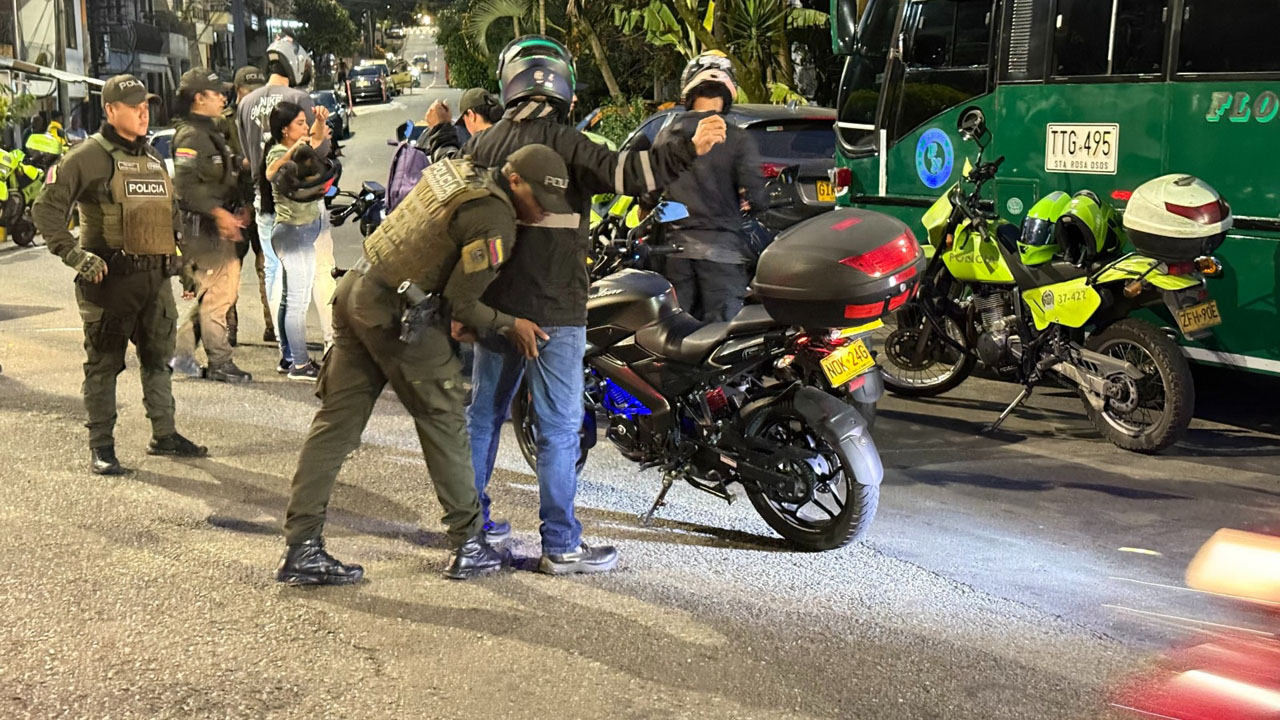 Imagen hurto de motos en Medellín (2)