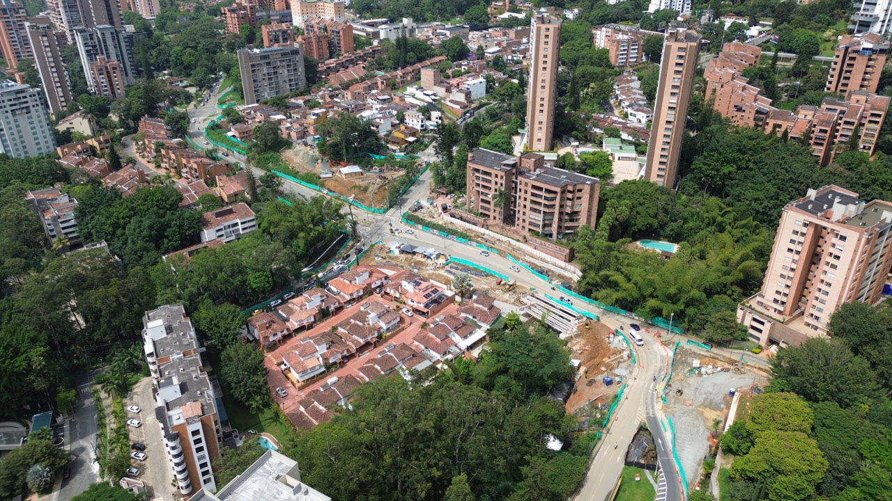 Imagen panorámica de obras en la ciudad 2