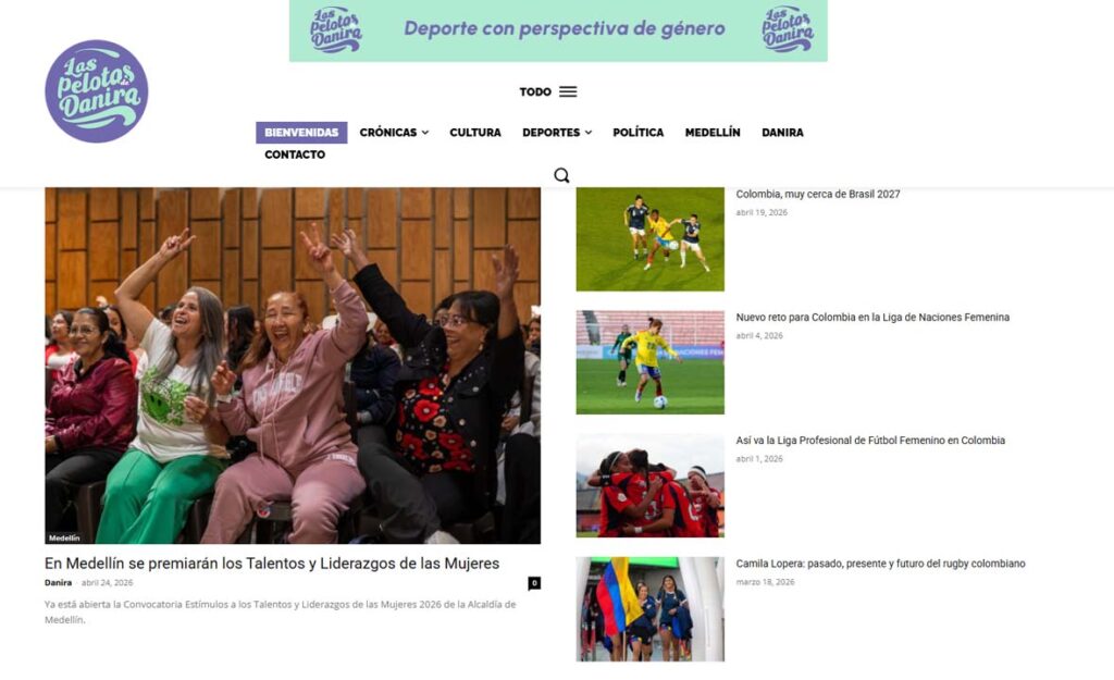 Sitio web Comunicación que inspira en Medellín