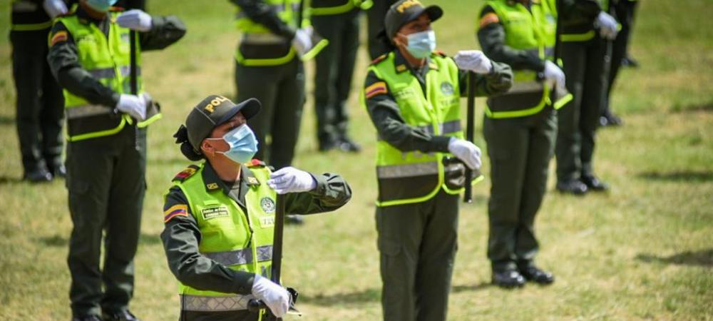 Por primera vez, 67 mujeres prestarán el servicio militar como auxiliares de Policía en Medellín y el Valle de Aburrá