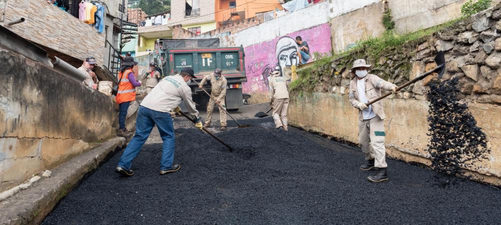 3.843 huecos han sido intervenidos en vías de Medellín