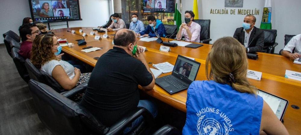 Segunda sesión del CONPAZ abrió el diálogo social y político en medio de las movilizaciones en Medellín
