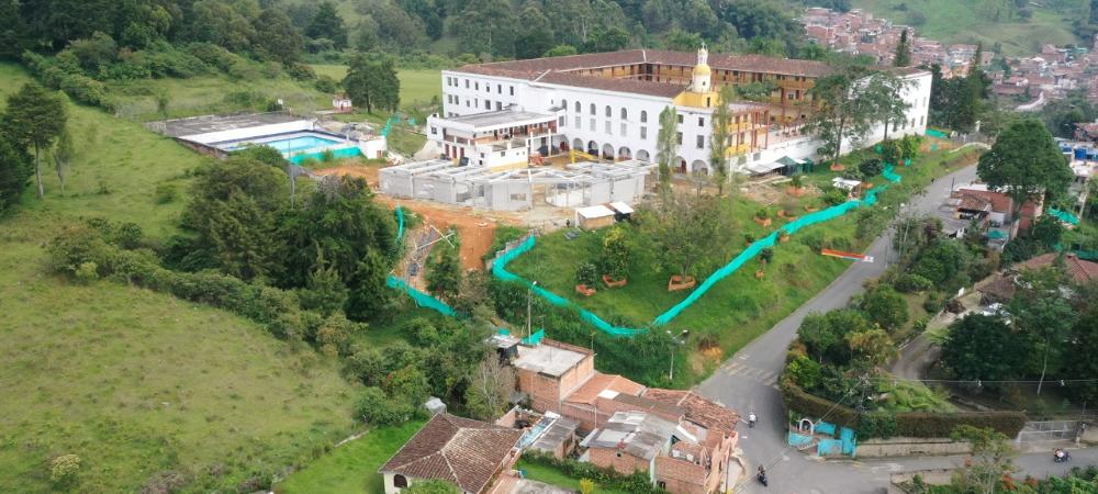 Obras del centro infantil Buen Comienzo San Antonio de Prado superaron el 50 % de ejecución