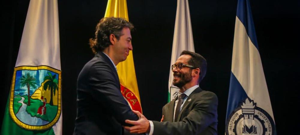 Juan Pablo Arboleda Gaviria se posesionó como rector de la Institución Universitaria Pascual Bravo