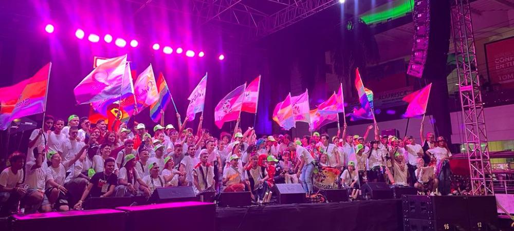 85.000 personas marcharon y festejaron en Medellín por los derechos de la población LGBTIQ+