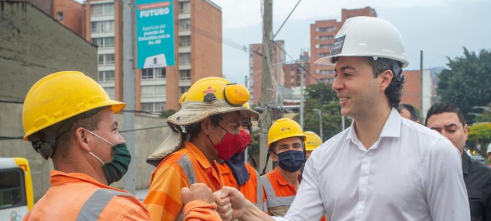 Con la apertura diurna del puente de la calle Colombia con la 80, se cumple un nuevo hito en la ejecución de este intercambio vial